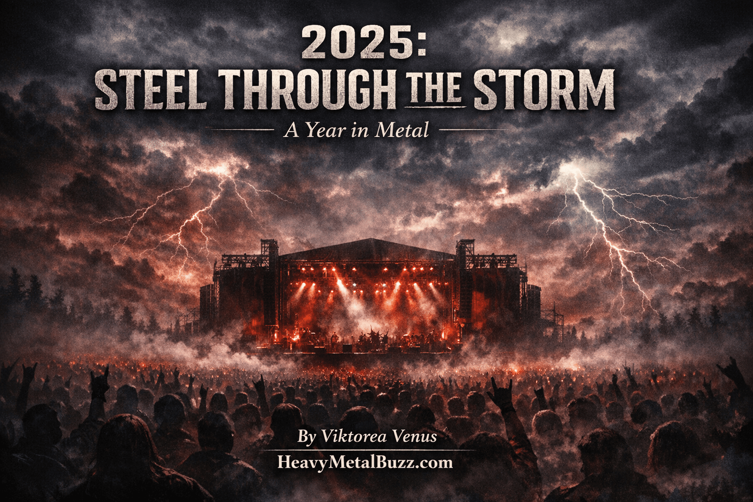2025: Steel Through the Storm - HeavyMetalBuzz.com Year in Review