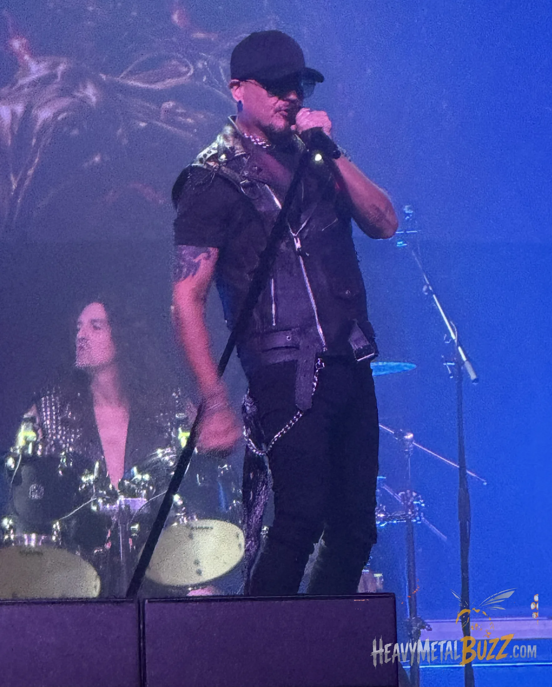 Tim Ripper Owens performing live with KK's Priest in Boston