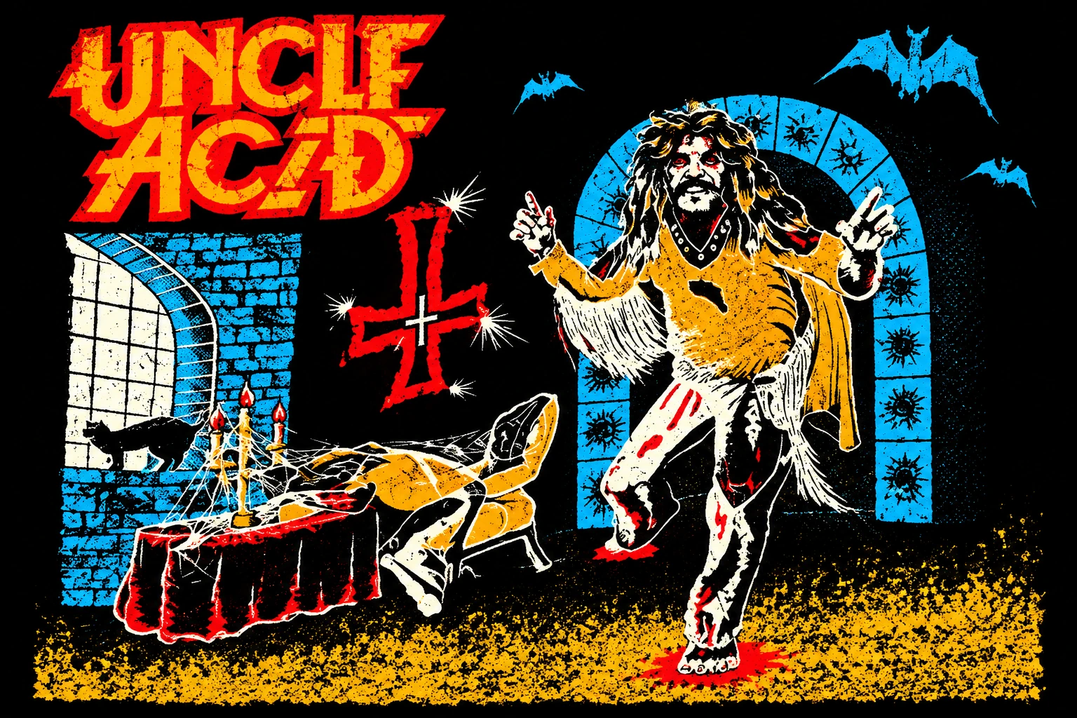 Uncle Acid shirt artwork